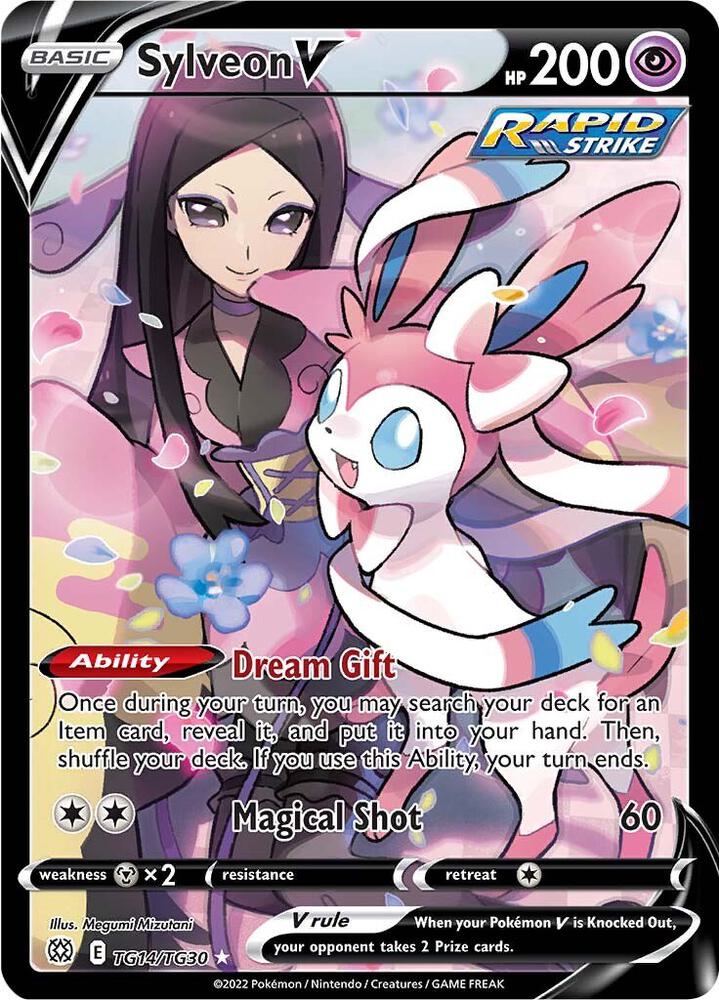Sylveon V - TG14/TG30 | SWSH09: Brilliant Stars Trainer Gallery