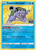 Radiant Blastoise - 018/078 | Pokemon GO