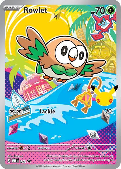 Rowlet - 043 | ME: Mega Evolution Promo